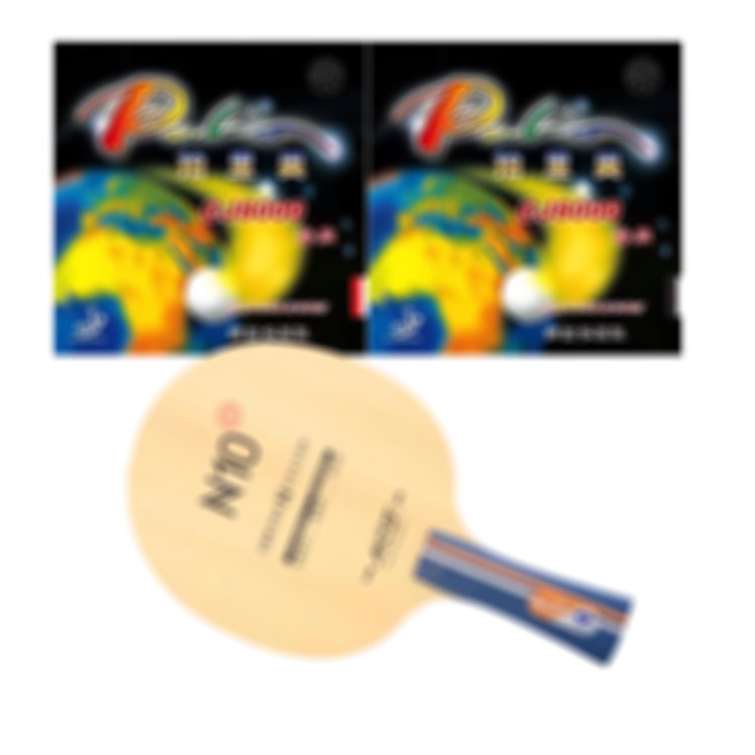 Table Tennis Grip Types - Pro Combo Racket YINHE N10s N