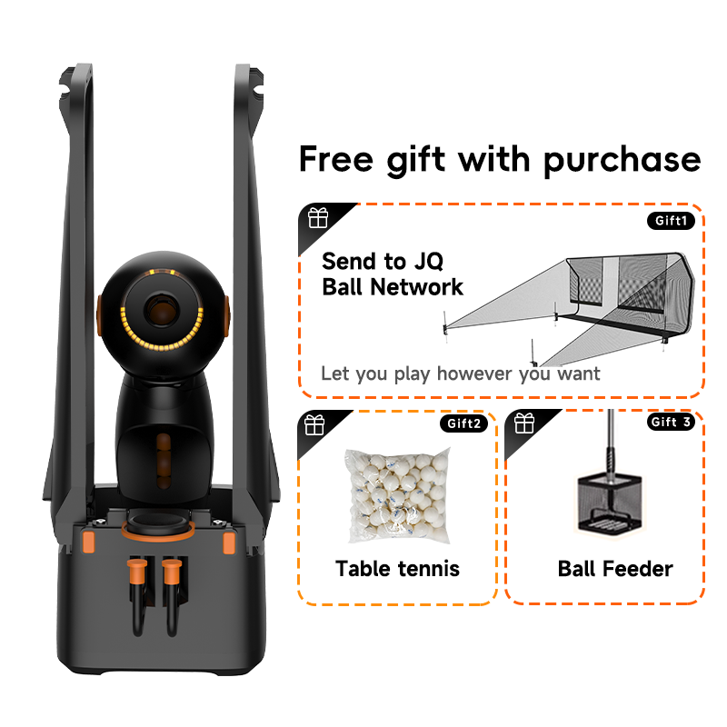 Table Tennis Trainer - Table Tennis Robot with Ball Recycling
