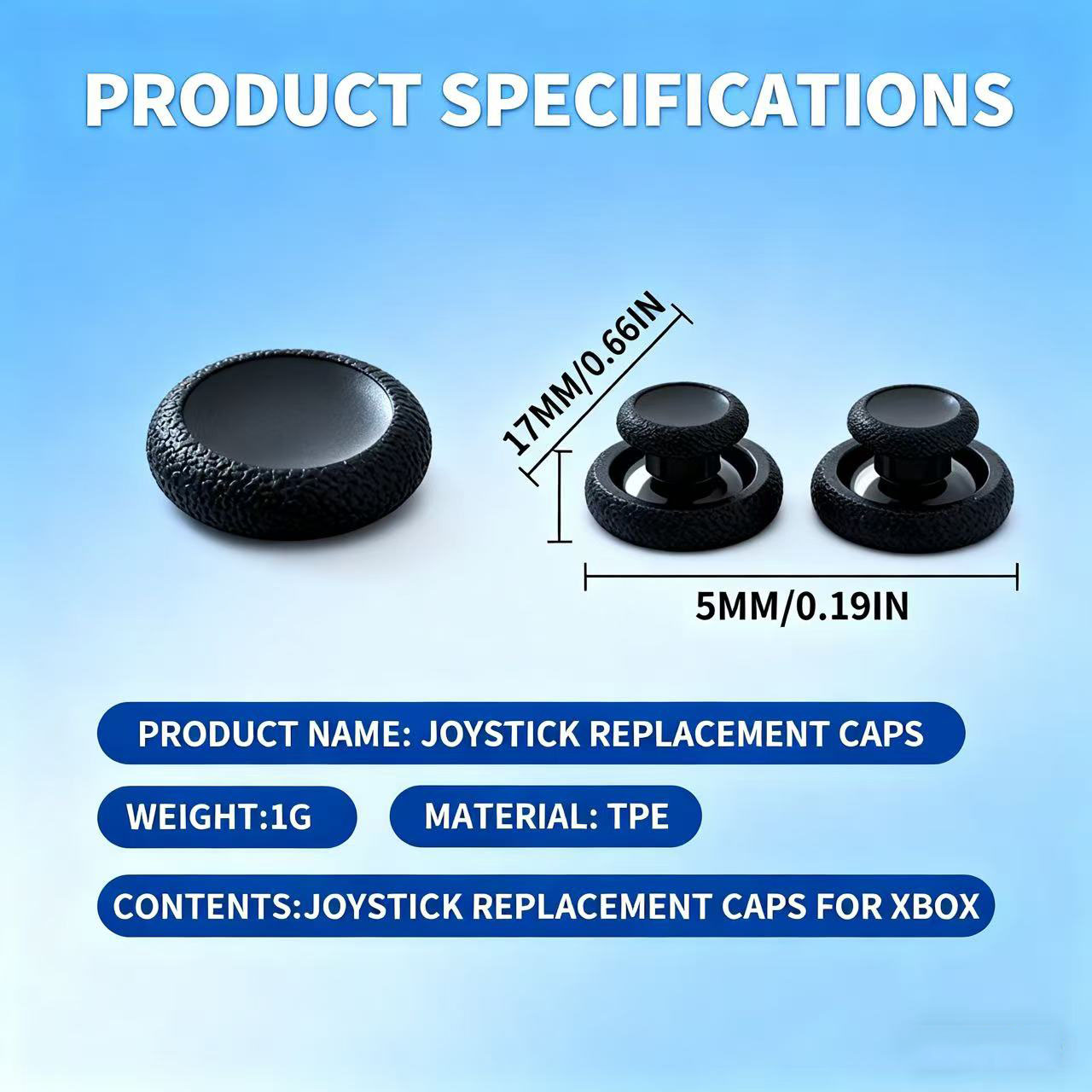 20pcs Controller Thumb Grip Ca - Table Tennis Xbox ulasan dan harga