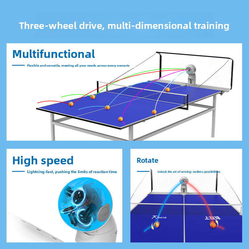 Dora table tennis serve machin - Table Tennis Trainer ulasan dan harga