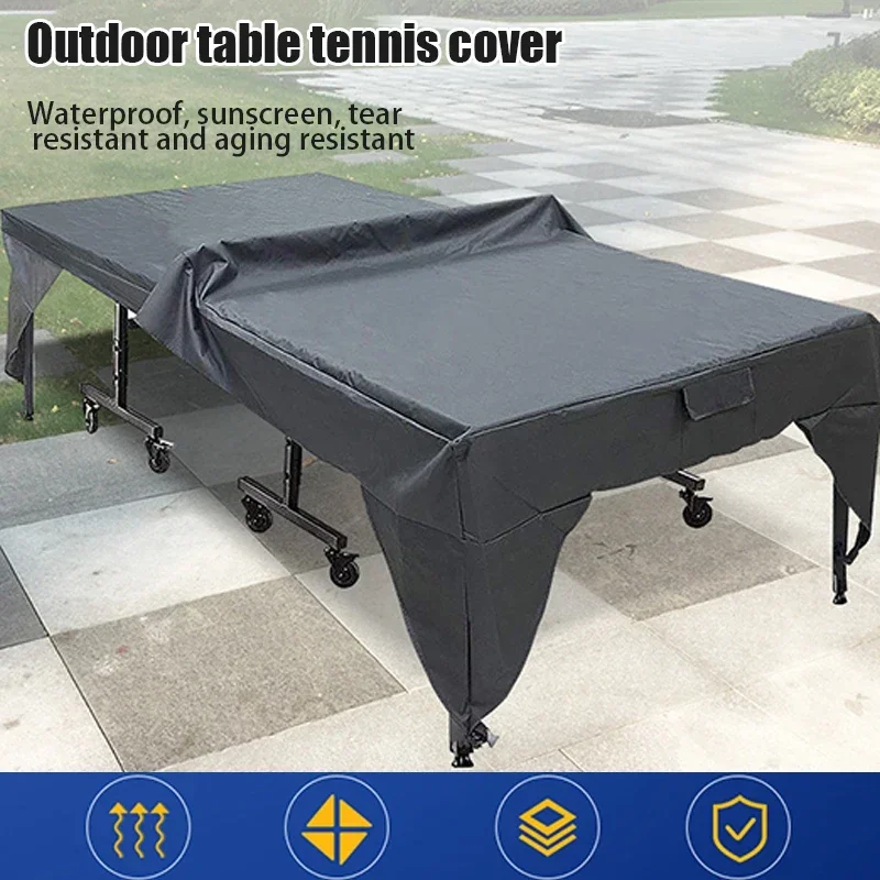 190T/210D Ping Pong Table Cove - Table Tennis Post ulasan dan harga
