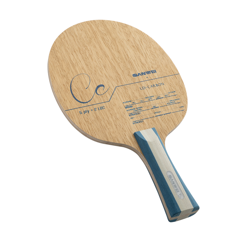 SANWEI CC CARBON Table Tennis  - Table Tennis Custom Bat ulasan dan harga