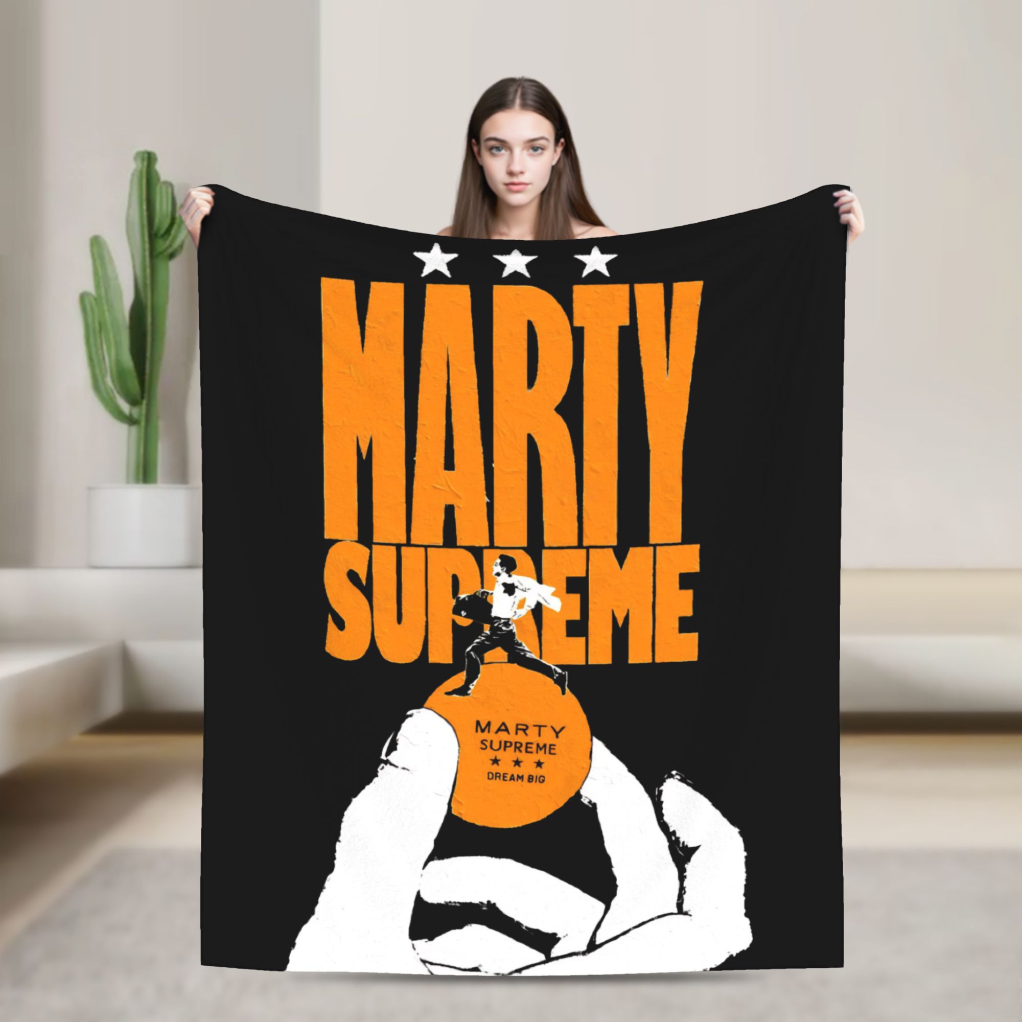 Marty Supreme Flannel Throw Bl - Table Tennis Marty Supreme ulasan dan harga