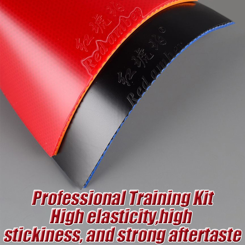 ●Red Amber Table Tennis Rubber - Table Tennis Trainer ulasan dan harga