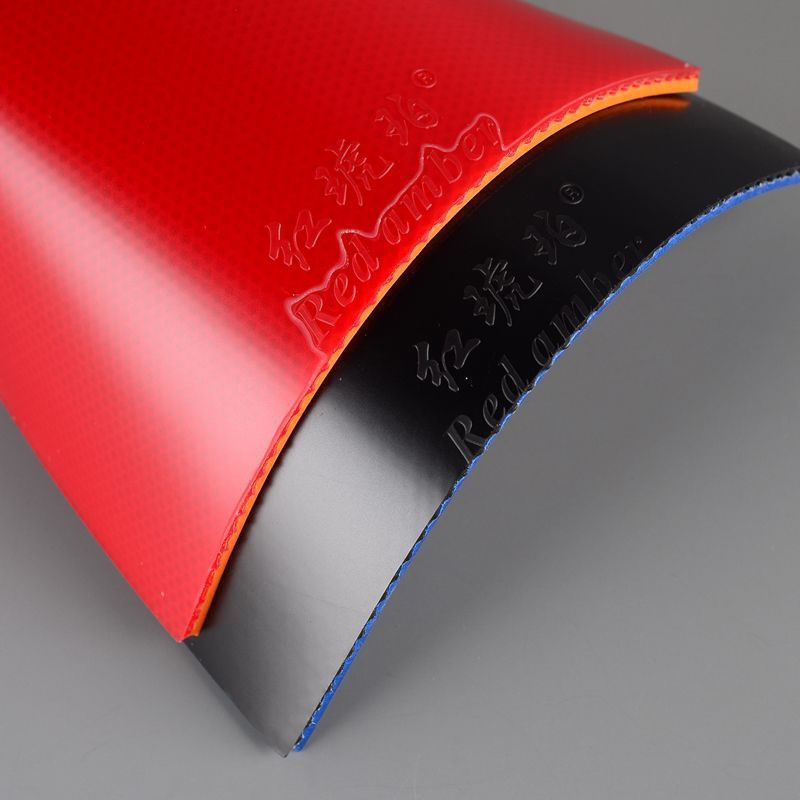 ●Red Amber Table Tennis Rubber - Table Tennis Trainer ulasan dan harga