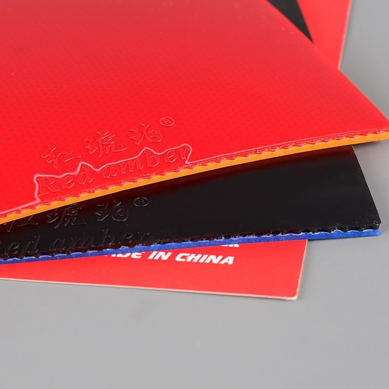 ●Red Amber Table Tennis Rubber - Table Tennis Trainer ulasan dan harga