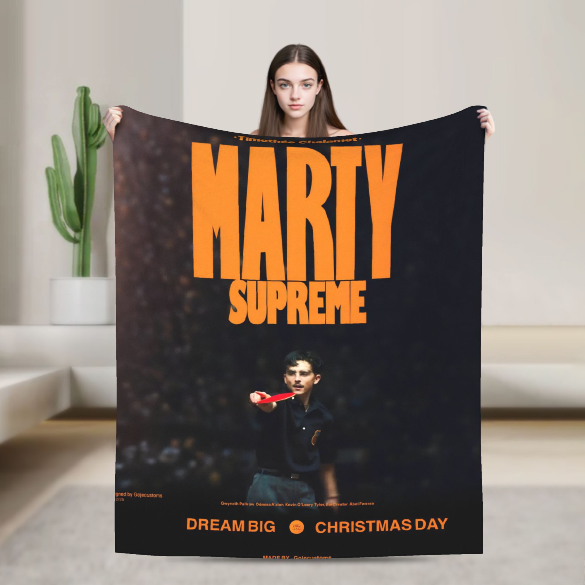 Marty Supreme  Blankets Flanne - Table Tennis Marty Supreme ulasan dan harga