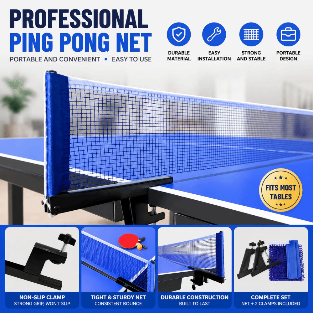 Standard Table Tennis Net Adju - Table Tennis Post ulasan dan harga