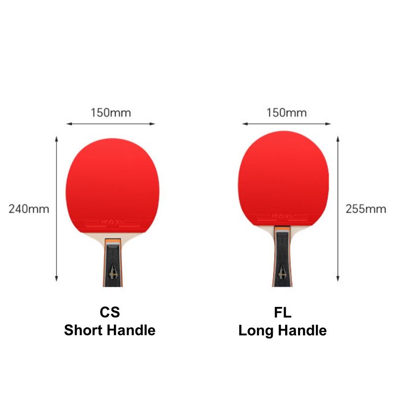 1pc Table Tennis Racket With B - Table Tennis Grip Types ulasan dan harga