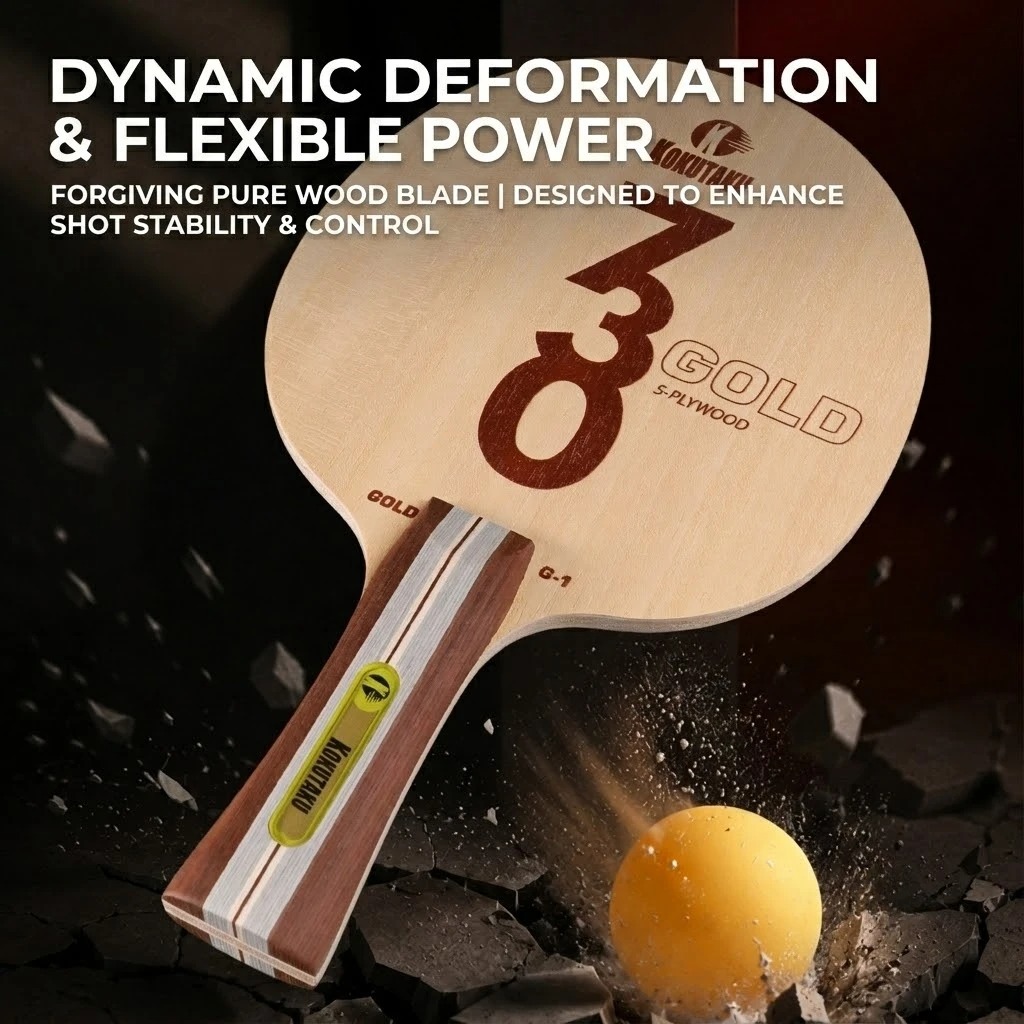 Kokutaku Table Tennis Blade FL - Table Tennis Usa ulasan dan harga
