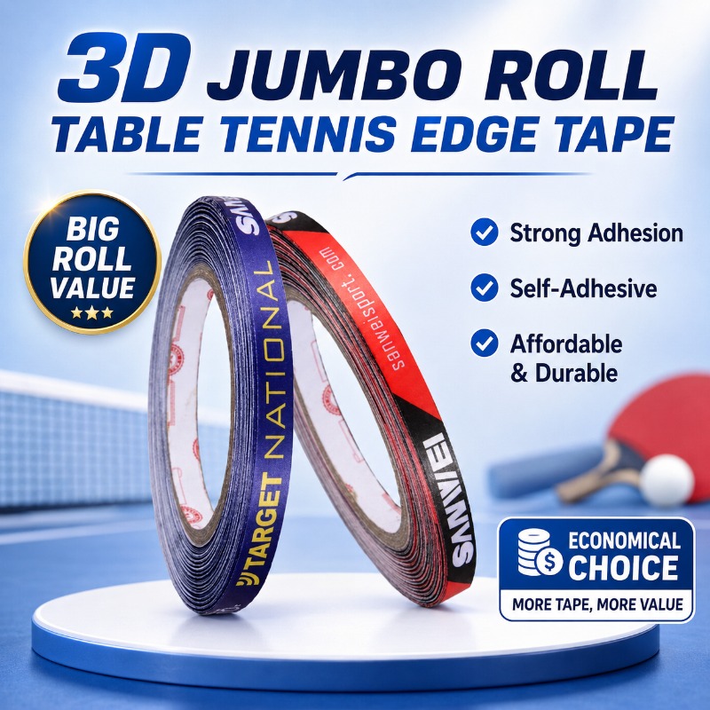 Original Sanwei 1cmx25M Silk f - Table Tennis Post ulasan dan harga