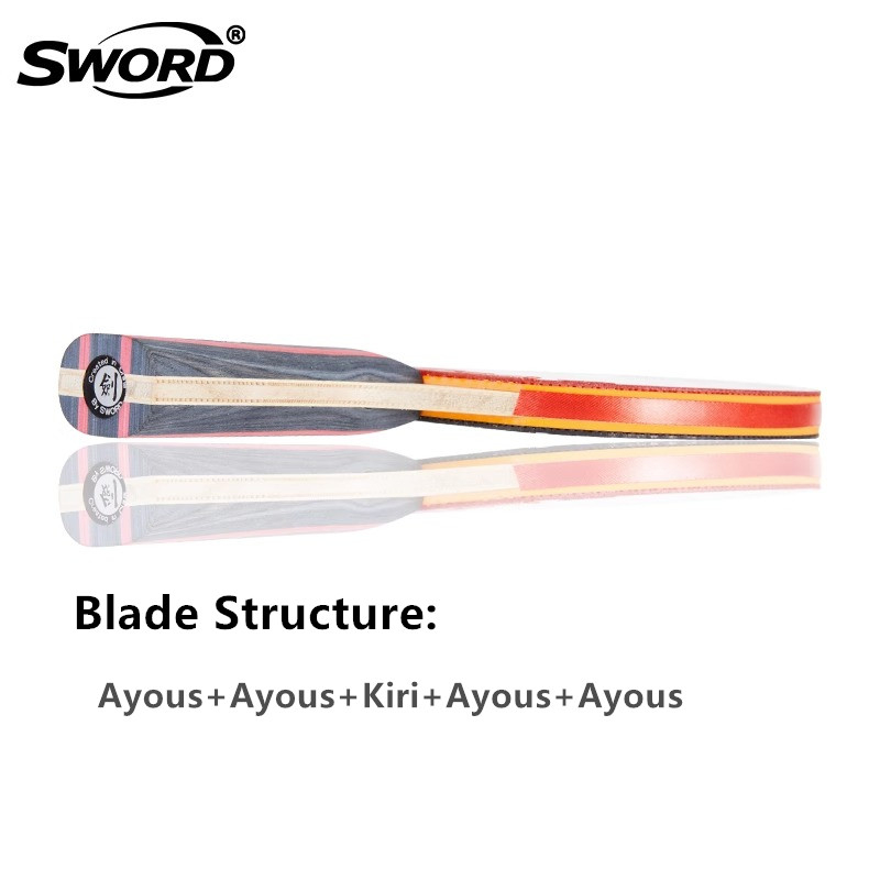 SWORD S1 Table Tennis Racket 5 - Table Tennis Grip Types ulasan dan harga