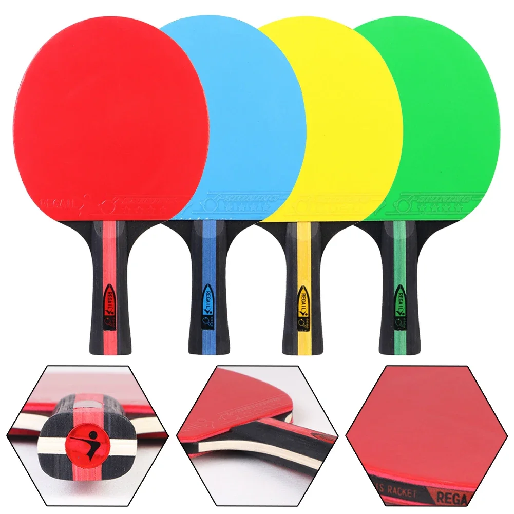 SPORTFUNSF Ping Pong Bat Table - Table Tennis Grip Types ulasan dan harga