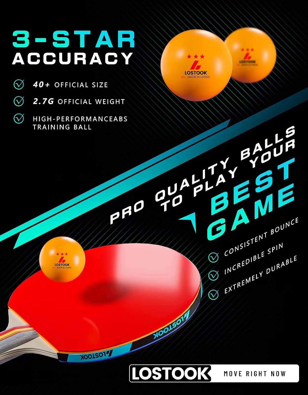 Pro Table Tennis Set: 2/4 Padd - Table Tennis Reference ulasan dan harga