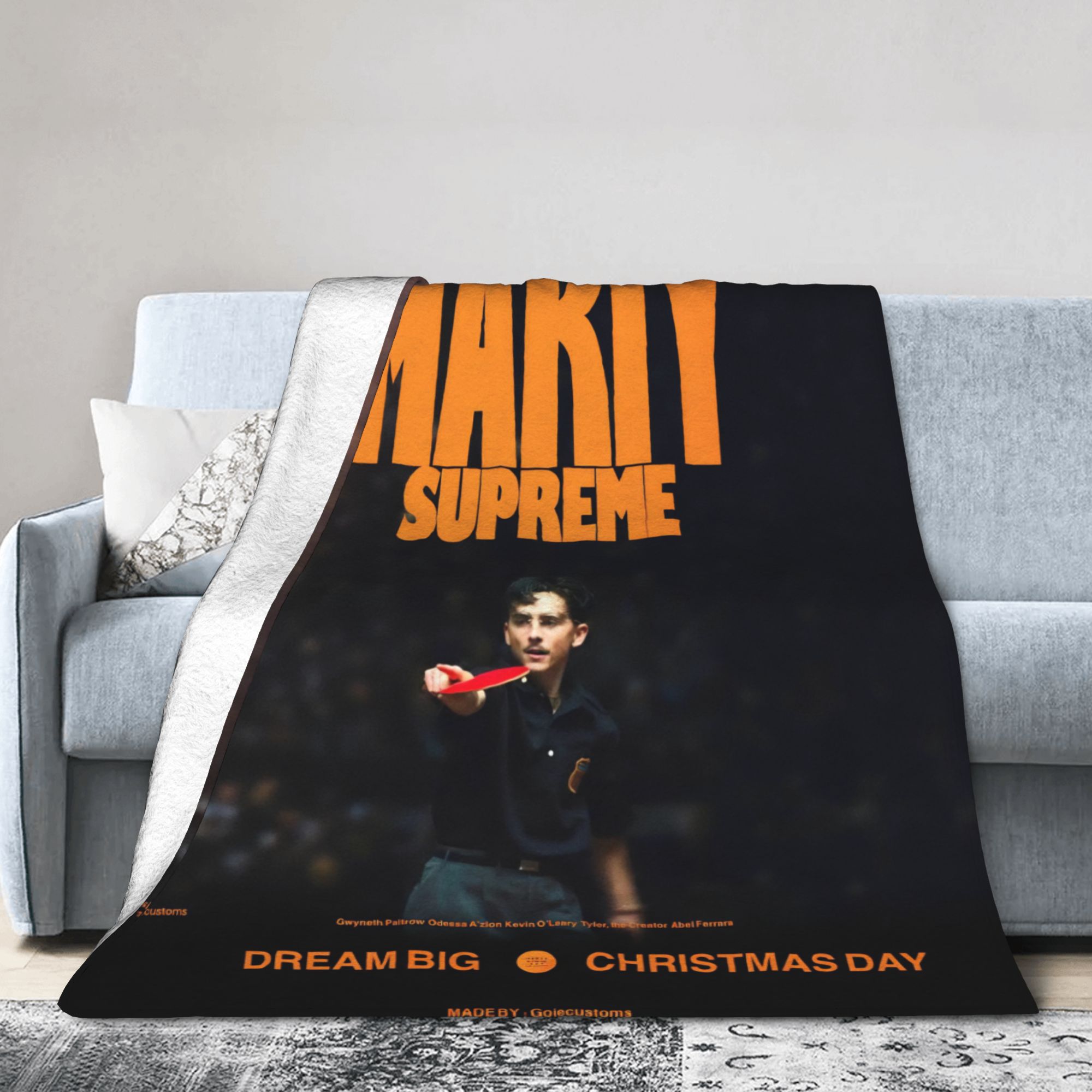Marty Supreme  Blankets Flanne - Table Tennis Marty Supreme ulasan dan harga