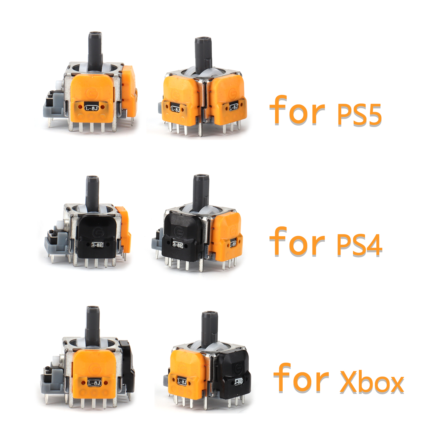2pcs Replacement Hall Effect J - Table Tennis Xbox ulasan dan harga